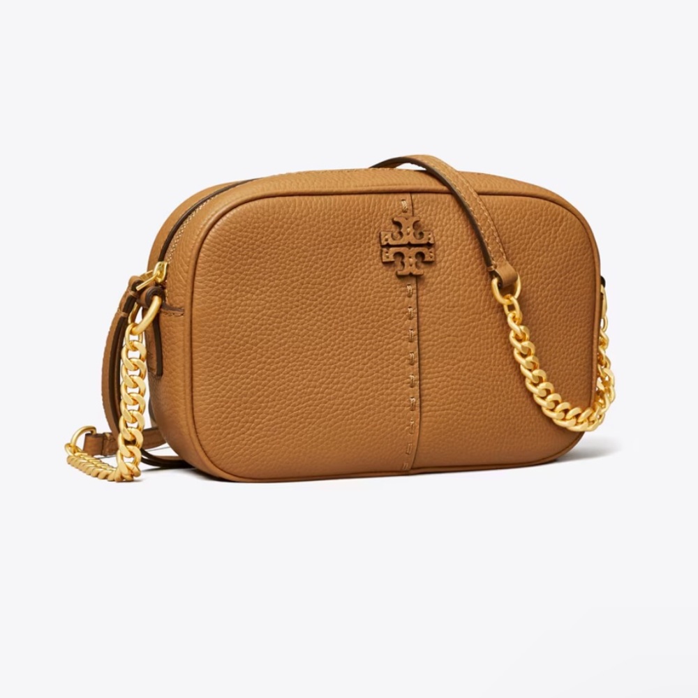 Tory Burch Brown McGraw Camera Bag